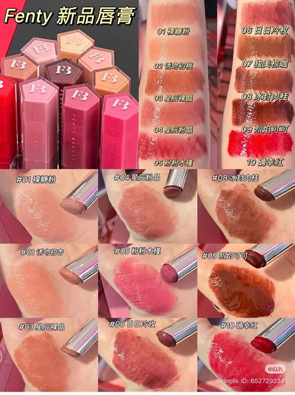 Son Bóng Fenty Beauty Gloss Bomb Stix High-Shine Gloss Stick 10 The MPV Màu Đỏ Thuần