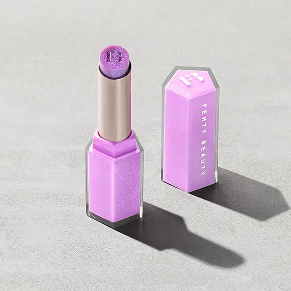 Son Bóng Fenty Beauty Gloss Bomb Stix High-Shine Gloss Stick 04 Icy Amethy$t Màu Hồng Tím