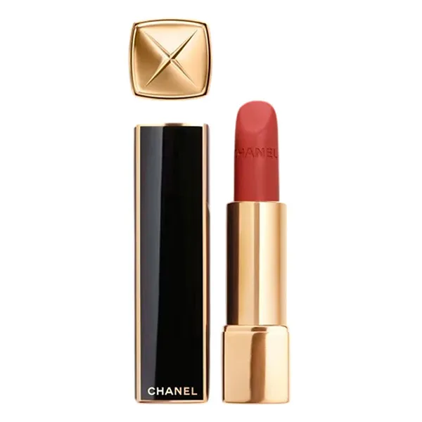 Son Chanel Rouge Allure Velvet Limited Edition 377 Audacieuse Màu Đỏ Gạch