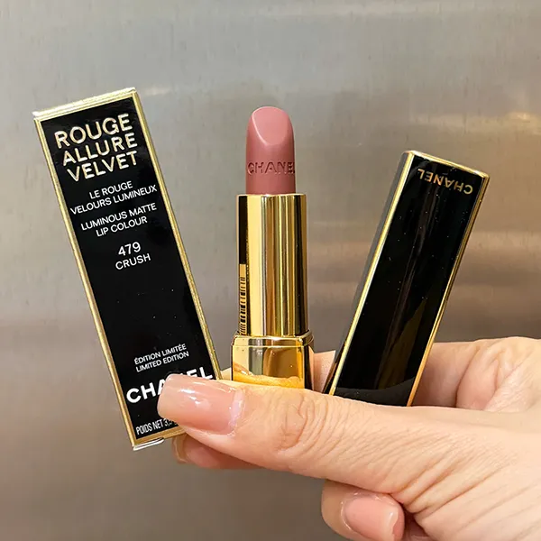 Son Chanel Rouge Allure Velvet Luminous Matte Limited Edition 479 Crush Màu Hồng Nâu