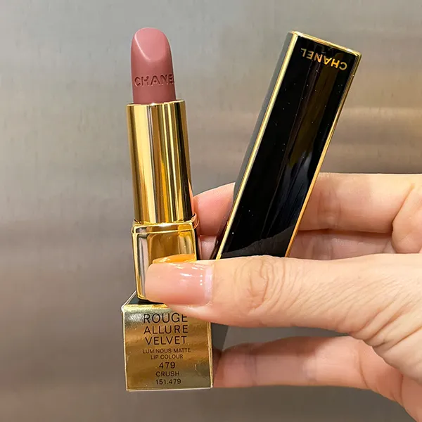 Son Chanel Rouge Allure Velvet Luminous Matte Limited Edition 479 Crush Màu Hồng Nâu