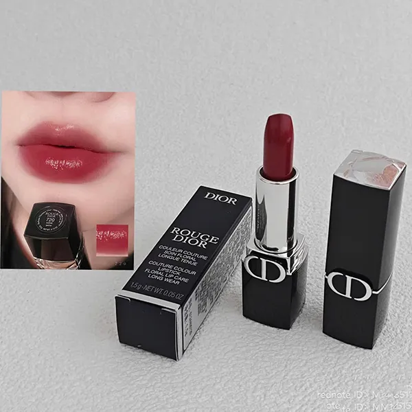 Son Dior Rouge Dior Lipstick Satin Finish 720 Icone Màu Hồng Đất Mini 1.5g