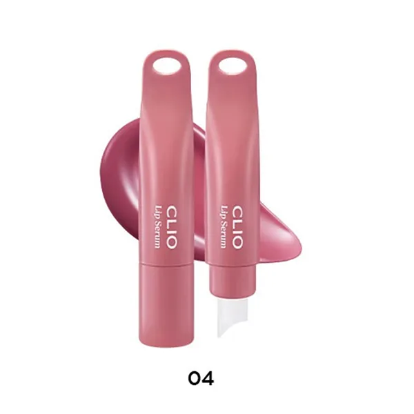 Son Dưỡng Clio Glaze Lip Serum 04 Bare Plum Màu Hồng Mận
