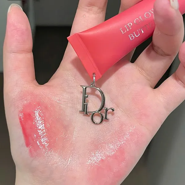 Son Dưỡng Dior Lipstick Addict Lip Glow Butter 105 Lychee Màu Hồng Fuchsia