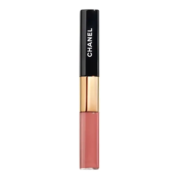 Son Kem Chanel Le Rouge Duo Ultra Tenue 186 Pink Nude Màu Hồng Nude