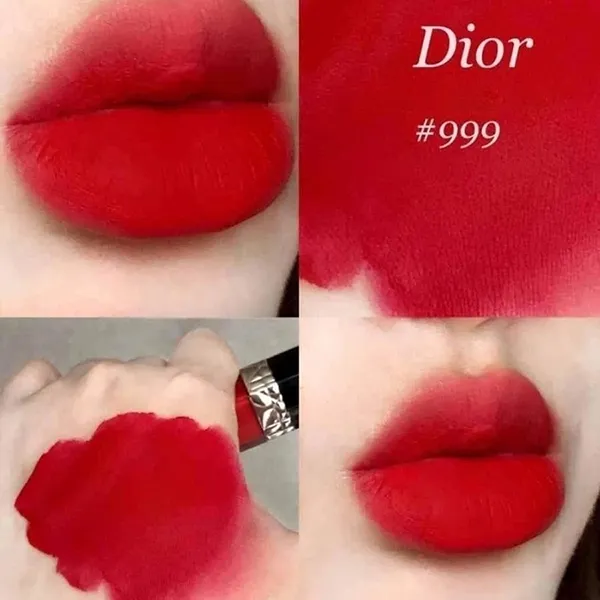 Son Kem Dior Rouge Forever Liquid 999 Forever Dior Màu Đỏ Tươi