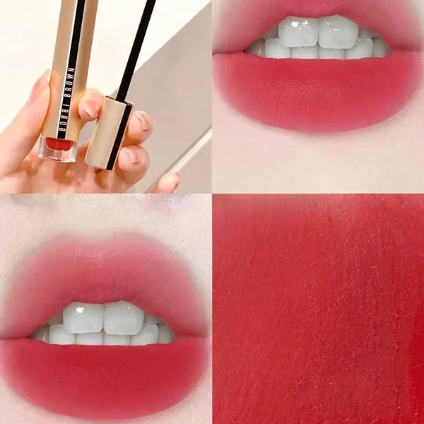 Son Kem Lì Bobbi Brown Luxe Matte Liquid Lipstick 878 Red Carpet Màu Đỏ Hồng