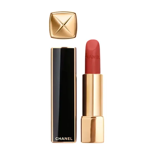 Son Lì Chanel Rouge Allure Velvet Limited Edittion Matte Lipstick With Radiant 487 See You At 5 Màu Đỏ Cam