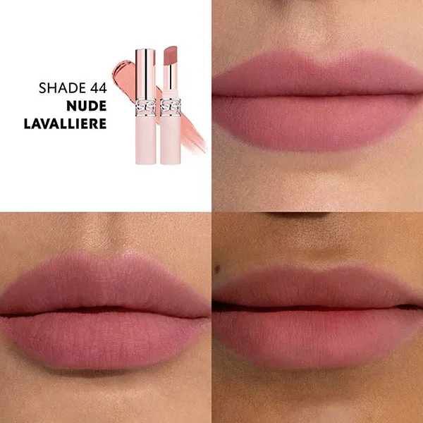 Son Lì Yves Saint Laurent YSL Lovenude Lip Blusher 44 Nude Lavalliere Màu Hồng Nude