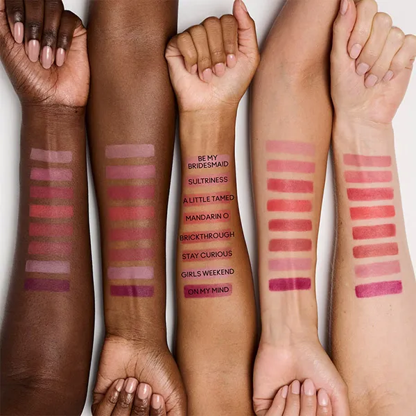 Son Mac Powder Kiss Hazy Matte Lipstick 930 Brickthrough Màu Hồng Đất