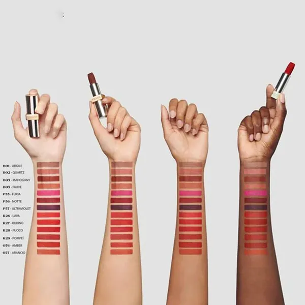 Son Prada Monochrome Hyper Matte B05 Fauve Màu Cam Đất