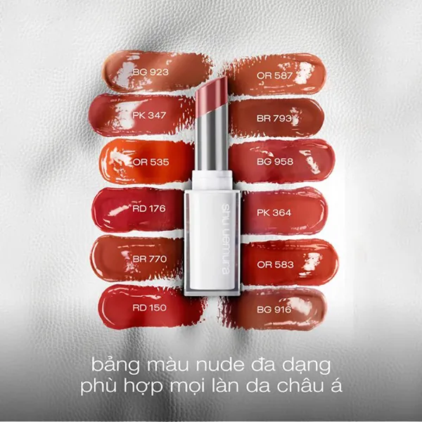 Son Shu Uemura Kinu Care Nudes KN BG 958 Màu Hồng Nâu Đất