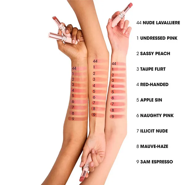 Son Yves Saint Laurent YSL Lovenude Blusher 03 Taupe Flirt Lipstick Màu Nâu Cam Đất