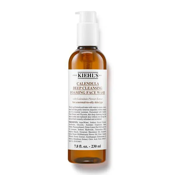 Sữa Rửa Mặt Hoa Cúc Kiehl's Calendula Calenula Deep Cleansing Foaming Face Wash 230ml