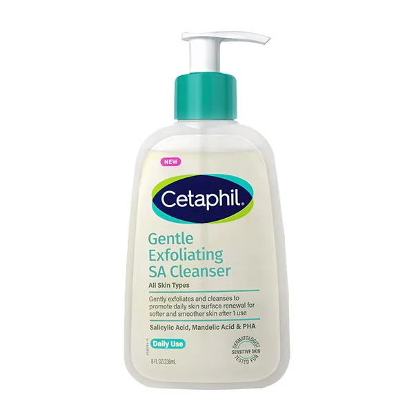 Sửa Rữa Mặt Sạch Sâu Cetaphil Gentle Exfoliating SA Cleanser 236ml
