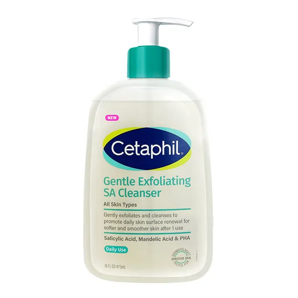 Sửa Rữa Mặt Sạch Sâu Cetaphil Gentle Exfoliating SA Cleanser 437ml