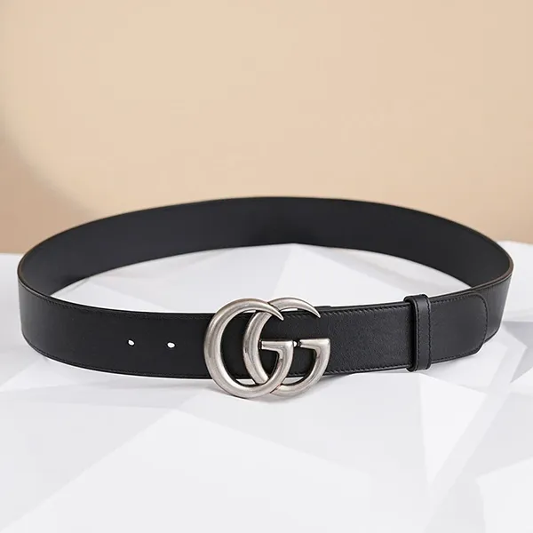Thắt Lưng Gucci GG Marmont Black Belt 400593 OYAOP 1000 Màu Đen Size 90