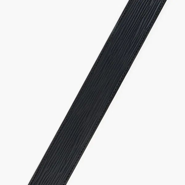 Thắt Lưng Nam Montblanc Textured-Leather Belt Độ Rộng Bản 3.5cm Màu Đen