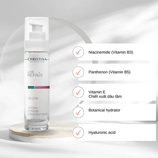 Tinh Chất Căng Bóng, Tái Tạo Da Christina Line Repair Glow Radiance Reveal Serum 30ml
