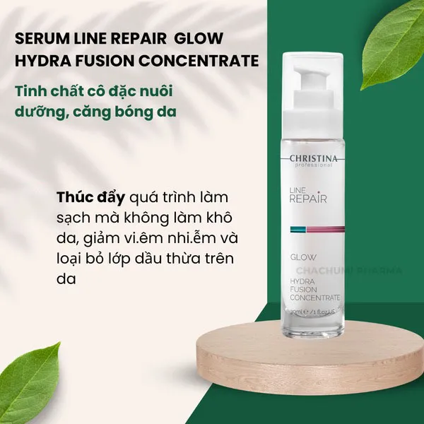 Tinh Chất Căng Bóng, Tái Tạo Da Christina Line Repair Glow Radiance Reveal Serum 30ml