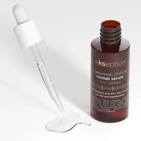 Tinh Chất Hỗ Trợ Giảm Mụn Ekseption Hyaluronic ZnPCA Mixlab Serum 75ml