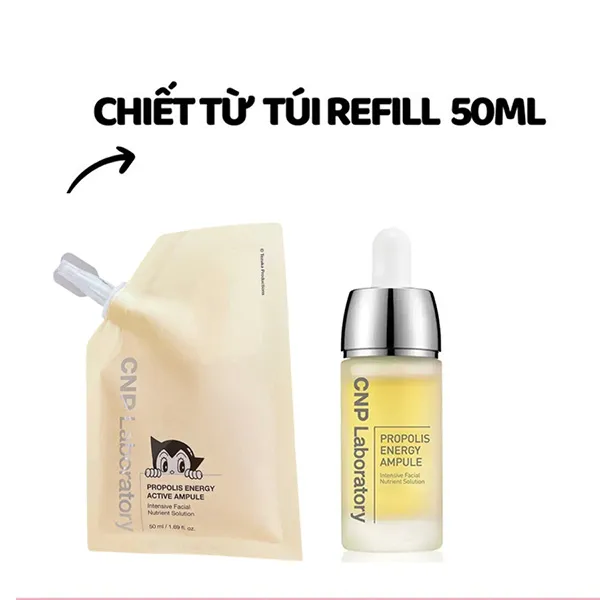 Tinh Chất Keo Ong Hỗ Trợ Phục Hồi Da CNP Laboratory Propolis Energy Active Ampule Refill 50ml