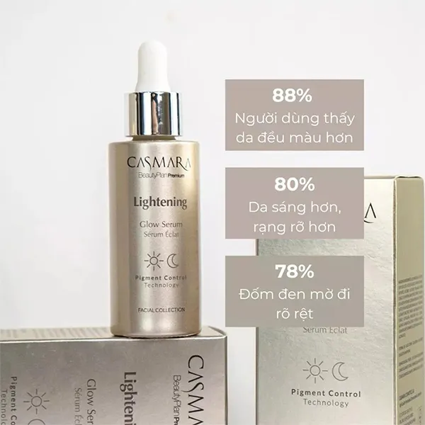 Tinh Chất Làm Sáng Da, Mờ Nám Chuyên Sâu Casmara Lightening Glow Serum 50ml