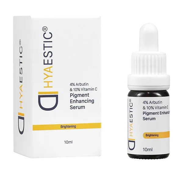 Tinh Chất Loại Bỏ Nám Và Trẻ Hóa Làn Da Chuyên Sâu Hyaestic Pigment Enhancing Serum 4% Arbutin & 10% Vitamin C Mini 10ml