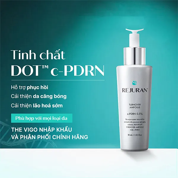 Tinh Chất Phục Hồi Tái Tạo Làn Da Rejuran Turnover Ampoule Serum 30ml