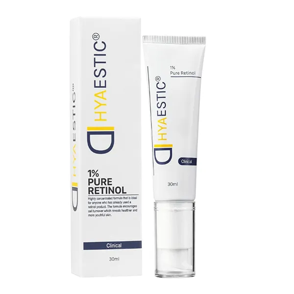 Tinh Chất Tái Tạo Trẻ Hóa Da, Giảm Nhờn Mụn Hyaestic 1% Pure Retinol 30ml