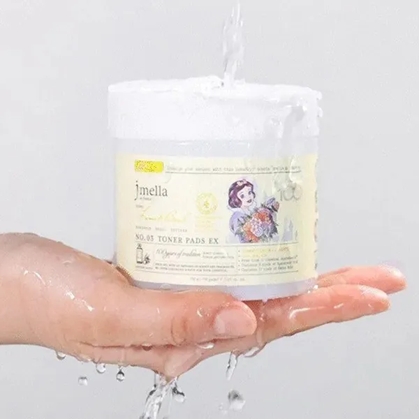 Toner Pad Dưỡng Sáng Da Jmella x Disney No.04 Lime And Basil 70 Miếng