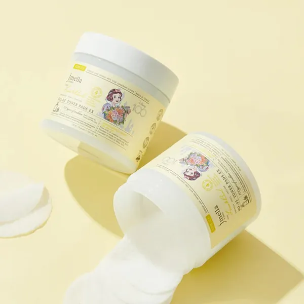 Toner Pad Dưỡng Sáng Da Jmella x Disney No.04 Lime And Basil 70 Miếng