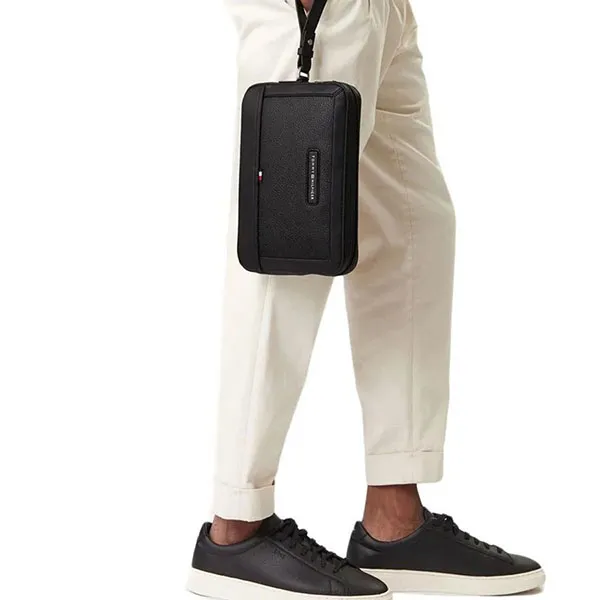 Túi Cầm Tay Nam Tommy Hilfiger AM0AM13953_BDS Màu Đen