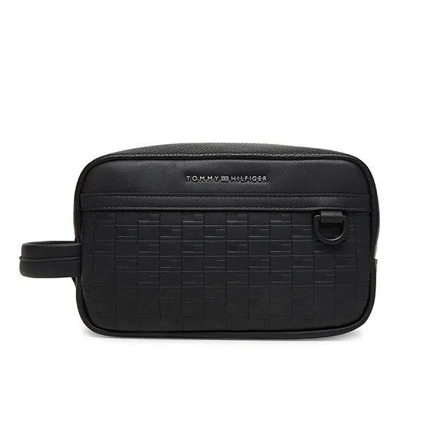 Túi Cầm Tay Nam Tommy Hilfiger Clutch Bag AM0AM13947_BDS Màu Đen