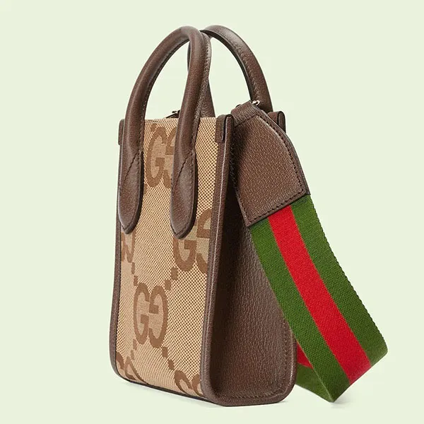 Túi Đeo Chéo Gucci GG Jumbo Mini Bag 699406 UKMDG 2570 Màu Nâu