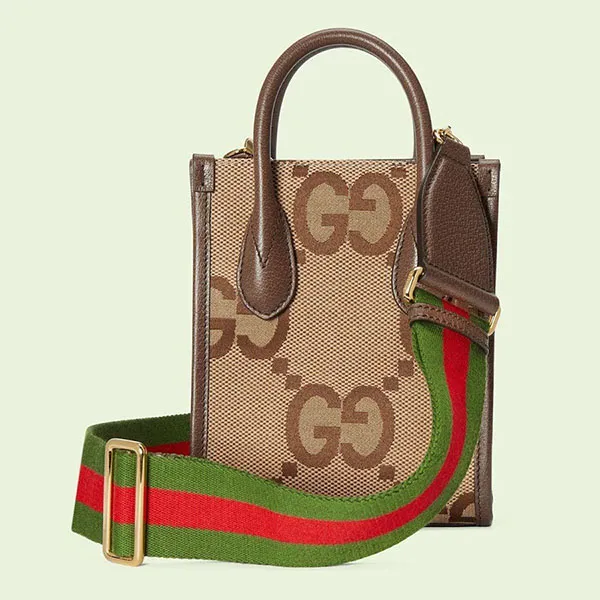 Túi Đeo Chéo Gucci GG Jumbo Mini Bag 699406 UKMDG 2570 Màu Nâu