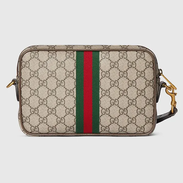 Túi Đeo Chéo Nam Gucci Ophidia Small Crossbody Bag 839155 FAEOF 9745 Màu Nâu Be