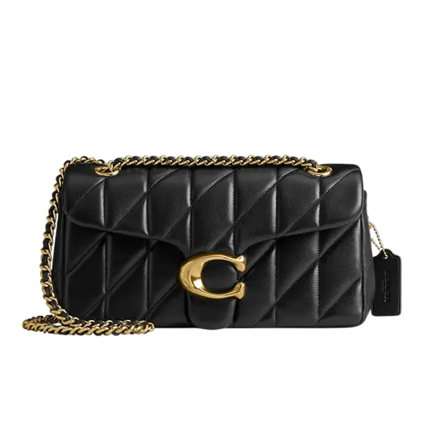 Túi Đeo Chéo Nữ Coach Bolsa Tabby Shoulder 26 With Quilting Coach CP150B4/BK Màu Đen
