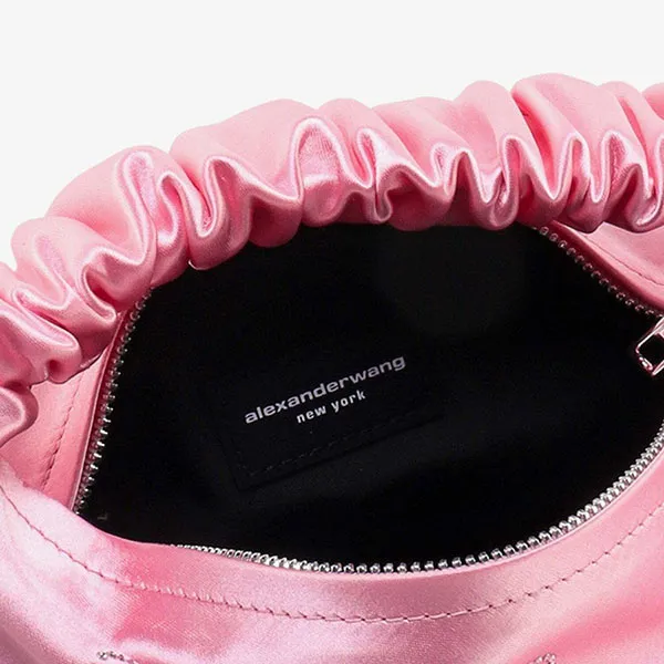 Túi Đeo Vai Nữ Alexander Wang Scrunchie Pink Womens Màu Hồng