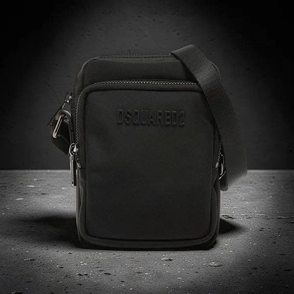 Túi Đeo Chéo Nam Dsquared2 CBM004816806815 2124 Màu Đen