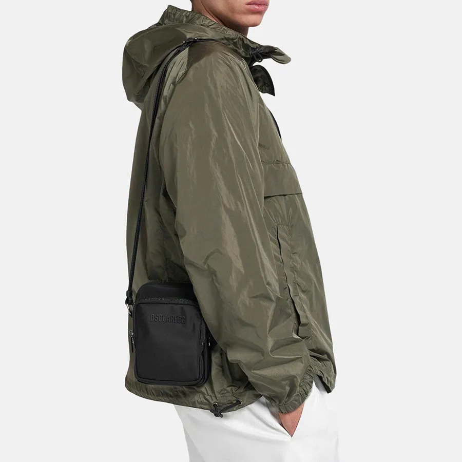 Túi Đeo Chéo Nam Dsquared2 CBM004816806815 2124 Màu Đen