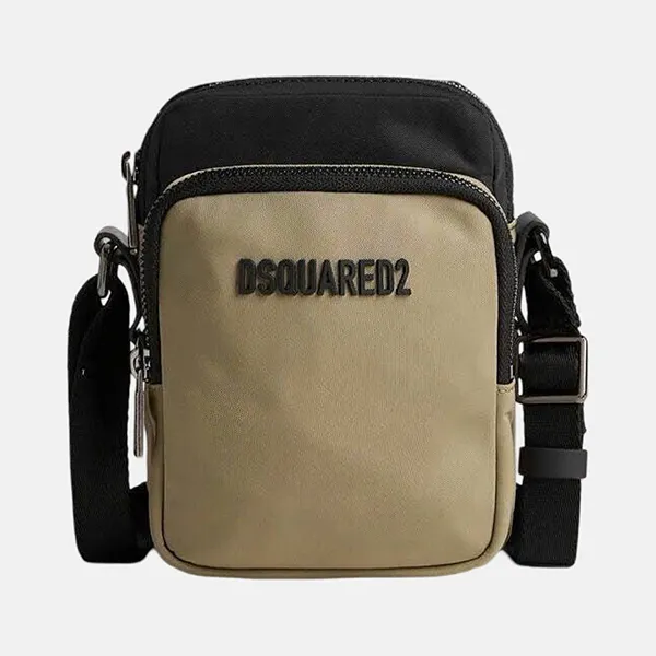 Túi Đeo Chéo Nam Dsquared2 CBM004816806815M1797 Màu Nâu Đen