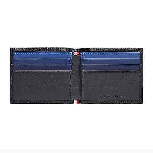 Ví Nam Tommy Hilfiger AM0AM13958_DW6 Màu Xanh Than