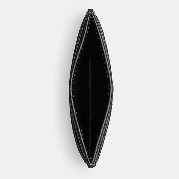 Ví Nữ Coach Essential Card Case With Pillow Quilting CM434 Màu Đen