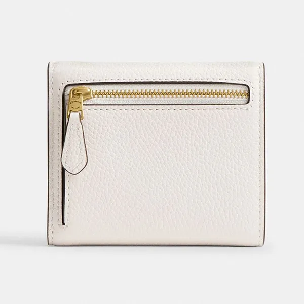 Ví Nữ Coach Mila Small Flap Wallet CAO13 Màu Trắng