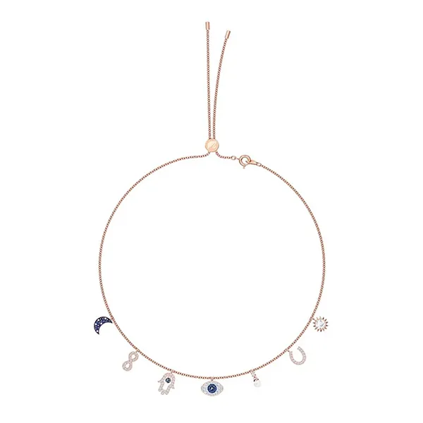 Vòng Cổ Nữ Swarovski Symbolic Necklace 5497664 Màu Vàng Hồng