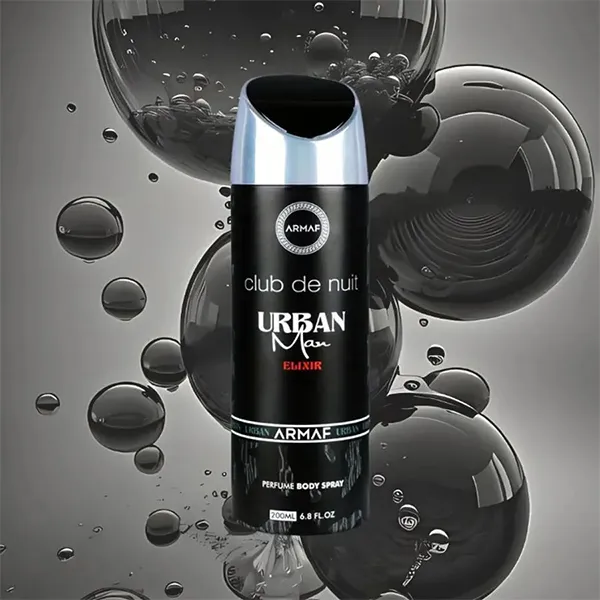 Xịt Thơm Toàn Thân Cho Nam Armaf Club De Nuit Urban Man Elixir Perfume Body Spray 200ml