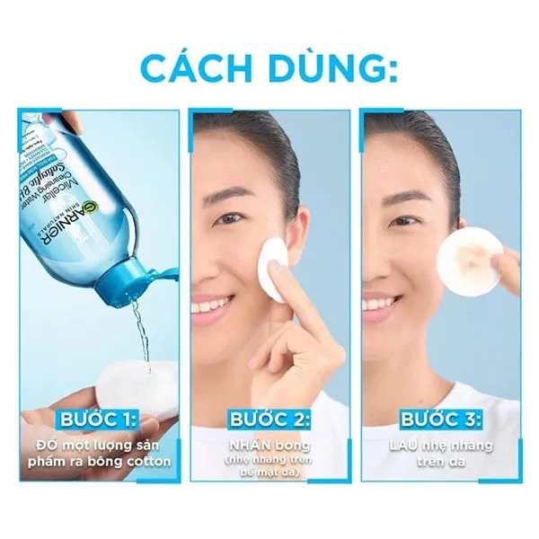 Nước Tẩy Trang Garnier Micellar Cleansing Water Salicylic BHA 400ml