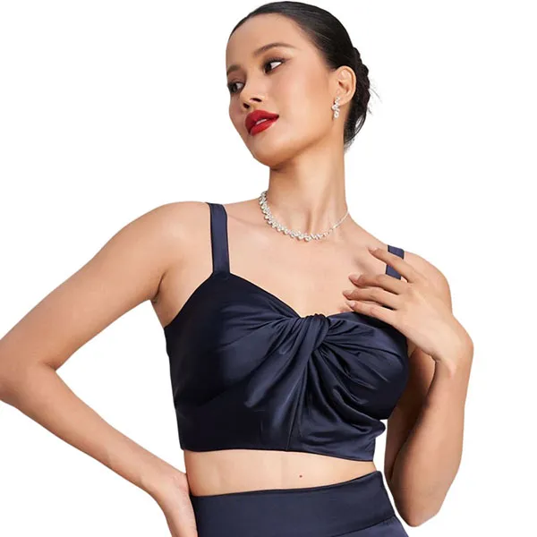 Áo Hai Dây Nữ F2 Fashion & Freedom Golden Girl AK612-XD-S-0923 Màu Xanh Đen Size S