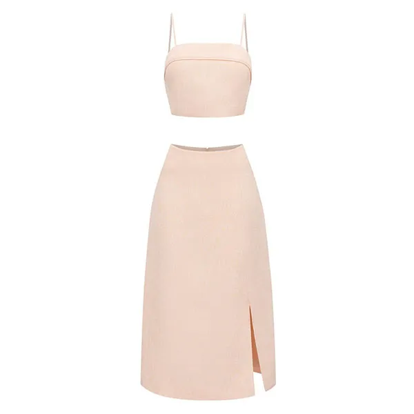 Áo Hai Dây Nữ F2 Fashion & Freedom Women AK615-CN-S-1223 Màu Cam Nhạt Size S